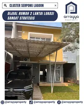 RUMAH 2 LANTAI CLUSTER SERPONG LAGOON .EN665.