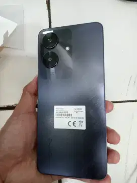 Jual cepet Realme note 60 mulus bngt lengkap barang pemakain 1 bulan
