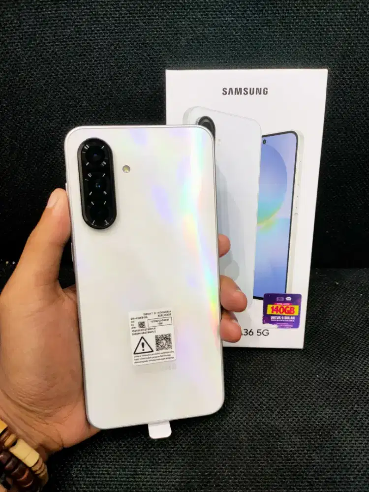 Samsung A36 5G 8/256 Masih Baru, Garansi resmi 1tahun, cuma open box