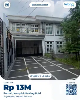 Rumah Dijual, Kavling Polri, Jagakarsa, Jakarta Selatan