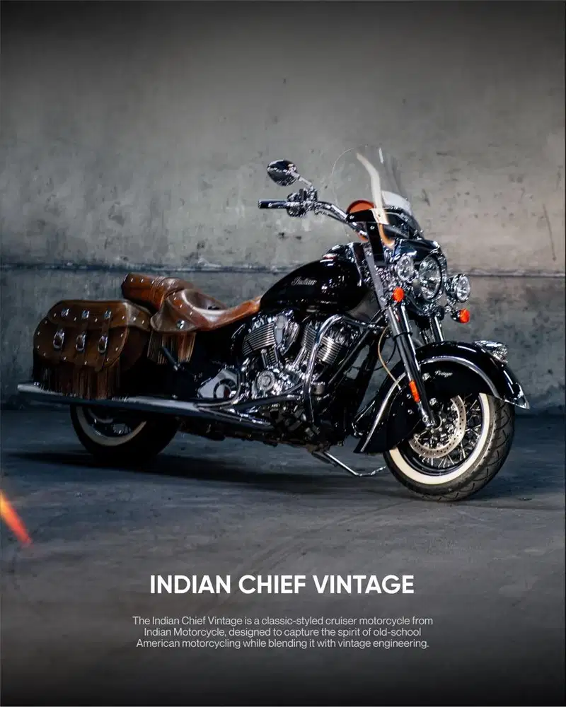 Indian Chief Vintage 2014 Black like new dan rare