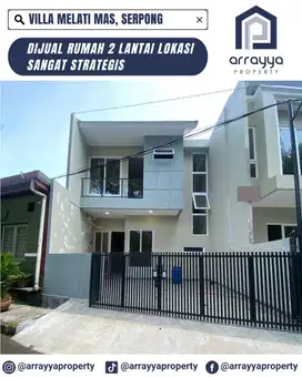 MELATI MAS RUMAH BARU 2 LANTAI SIAP HUNI .EN643.