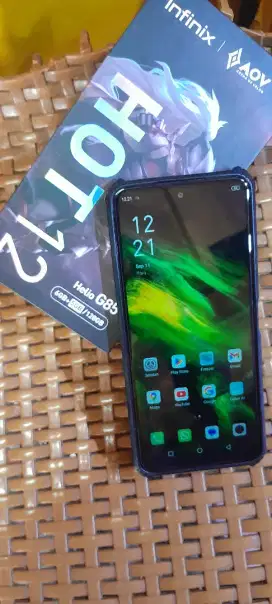 Jual cepat infinix hot 12 ram 6+5/128GB