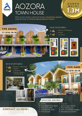 Rumah Cantik 2 Lantai Jakarta Selatan Lenteng Agung