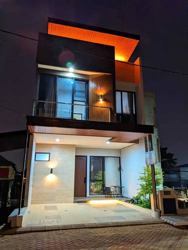 Rumah Mewah 2 Lantai Di Cirendeu Tangerang Selatan Dekat Toll dan MRT
