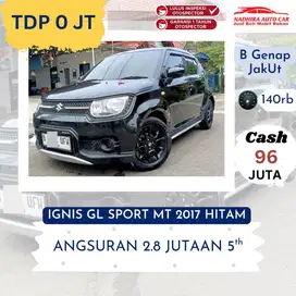 Promo TDP 0 Juta Ignis GL Sport MT 2017 Hitam
