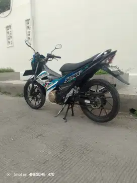 Jual murah Suzuki FU 2014 komplit pajak on kaleng panjang tinggal gas