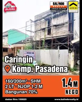 Rumah 70 persen komplek pasadena
