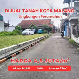 Investasi Tanah Strategis Malang Kota Dekat Tol Sawojajar