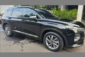 SantaFe Diesel 2019, KM 89rb,Terawat Siap Pakai, Bengkel resmi