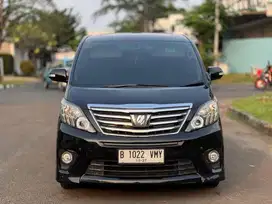 TOYOTA ALPHARD SC CBU PILOT SEAT 2013 HITAM LOW KM ISTIMEWA PJK PNJNG
