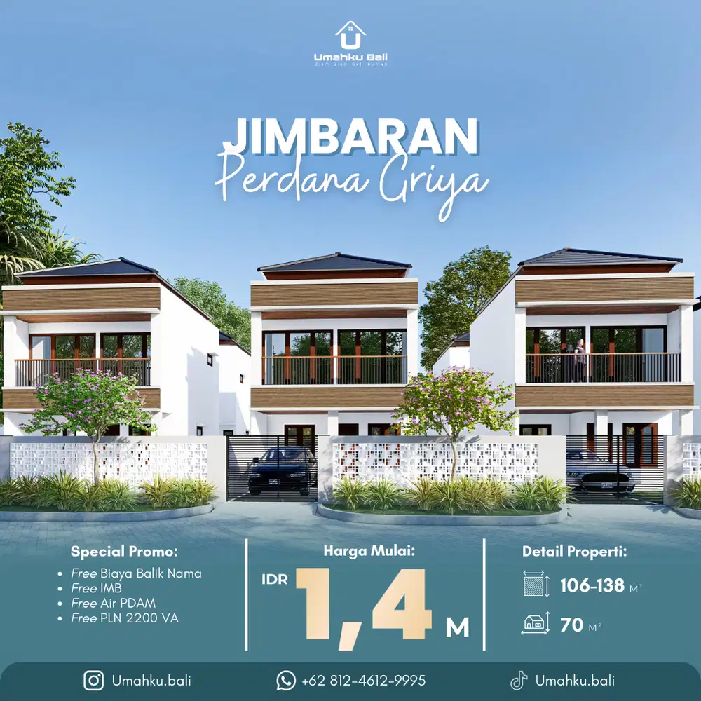 Rumah dijual di jimbaran