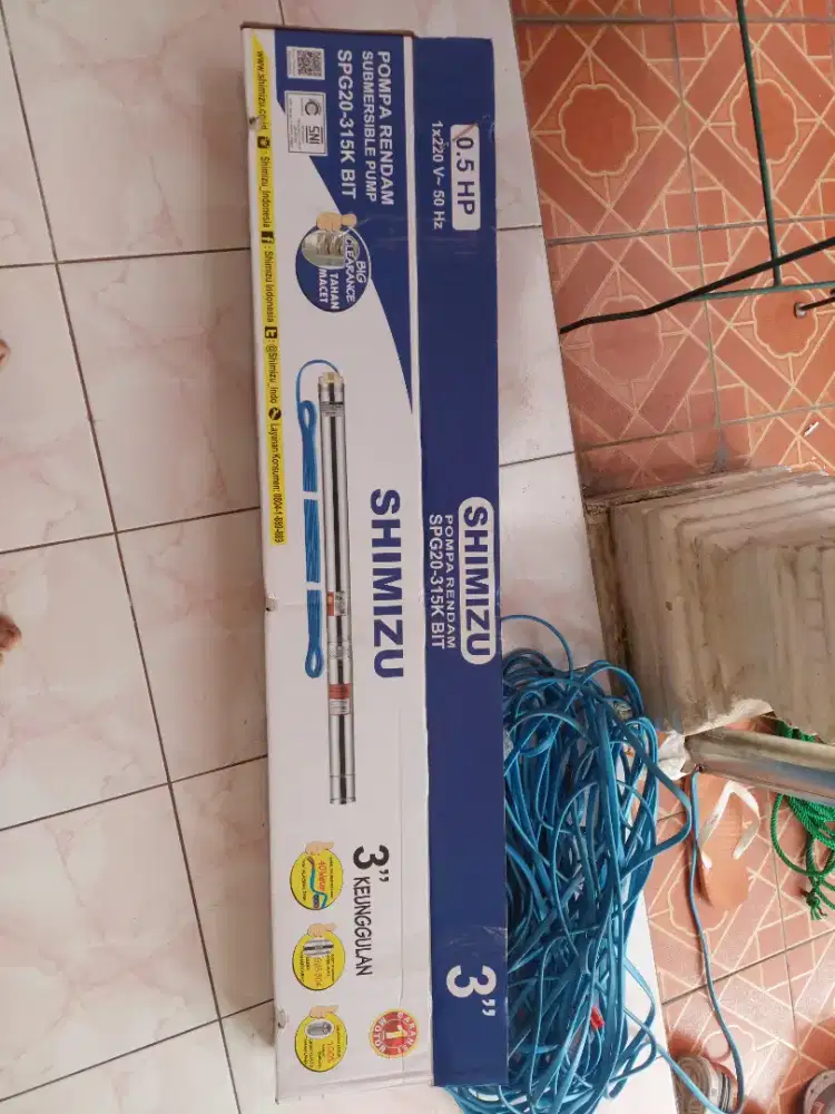 Submersible Pump Shimizu SPG20-315K