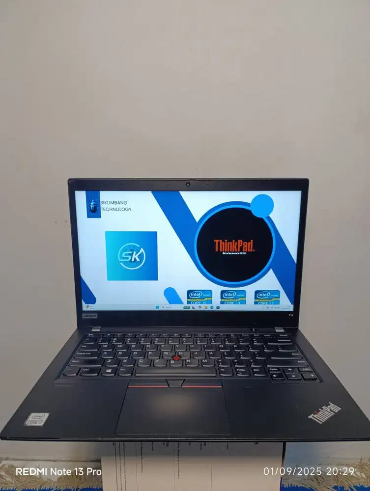 Lenovo ThinkPad T14 i7‑10th Gen | 8GB / 256GB SSD | Siap Pakai
