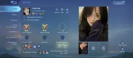 Jual akun Mobile legends