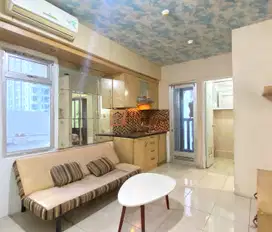 Dekat Mall & Serba Praktis! Disewa 2BR 35m2 Furnish di Green Bay Pluit