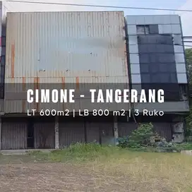 Dijual Ruko Gandeng 6 Di Jl Jend Gatot Subroto Cimone Lok. Strategis