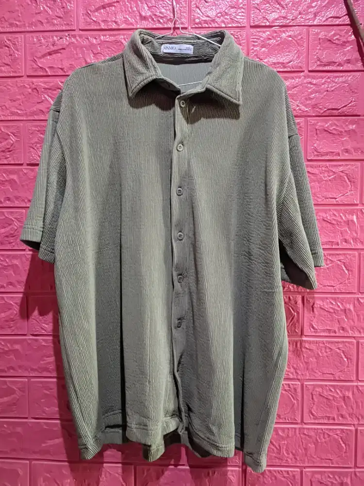 KEMEJA KNIT & LEOPARD