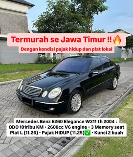 Mercedes Benz E260 Elegance | TERMURAH! | w211