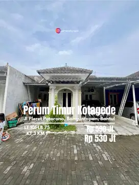 Rumah dalam perumahan timur Kotagede jl pleret potorono