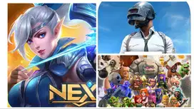 Jual 3 game pubg coc dan mlbb