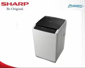 SHARP ES-F950P-GY Mesin cuci Top loading Full Auto Basic Series 7.5 kg