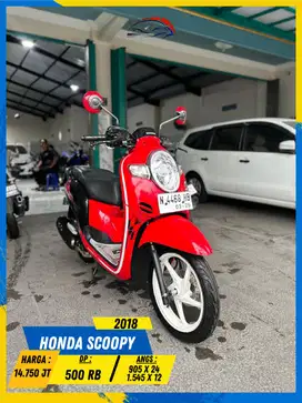 HONDA SCOOPY 2018 NEGO SAMPE DEAL HIKMAH MOTOR KEPUH