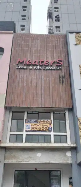 Disewakan Ruko 5 Lantai Cocok Untuk Resto, Kantor Boulevard Elang Laut