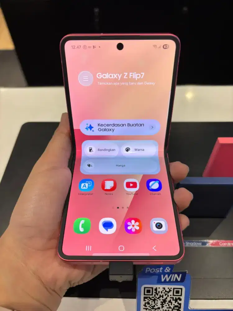 NEW SAMSUNG GALAXY Z FLIP 7 CICILAN TANPA KARTU KREDIT