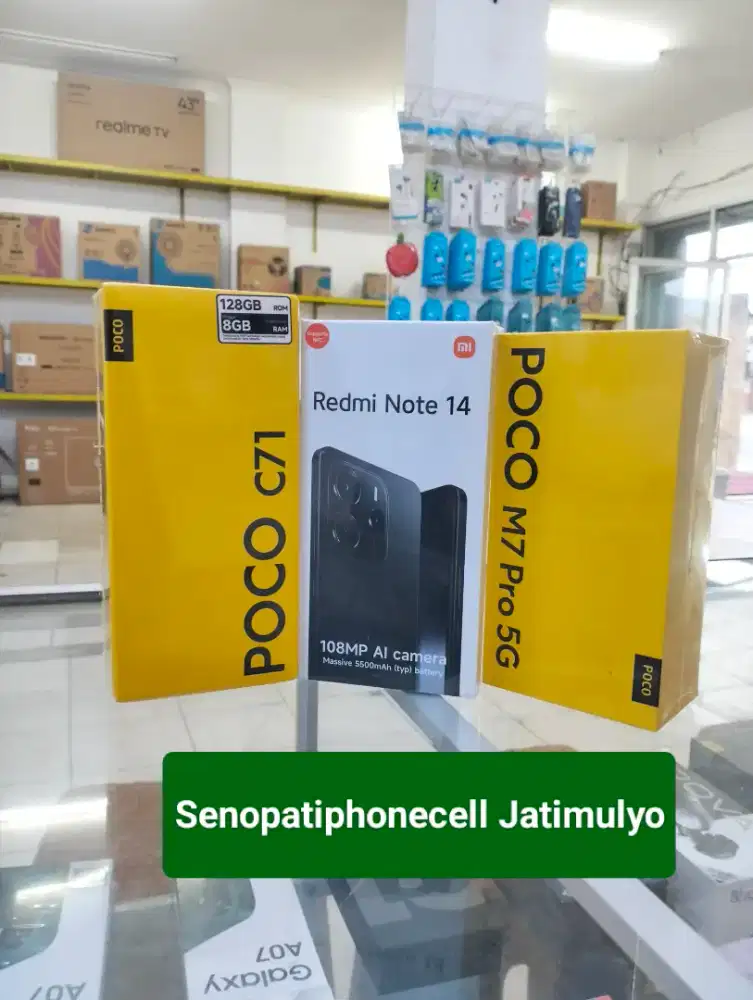 Redmi Note 14 Ram 8/128 GB+Bonus Garansi Resmi Promo!!