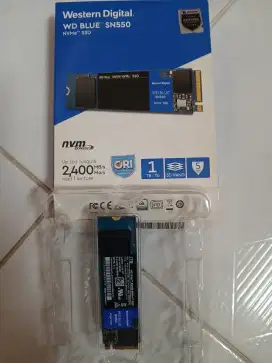 SSD NVME WD BLUE SN 550 BARANG BAGUS DAN AMAN