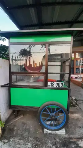 Gerobak alumunium murah