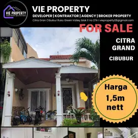 JUAL CEPAT RUMAH CITRA GRAND 1,5M NEGO