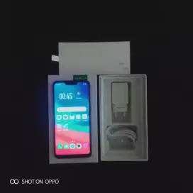 oppo a3s ram 6gb \ 128gb biru tua .,