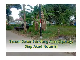 Tanah Strategis Bandung Area Ciparay