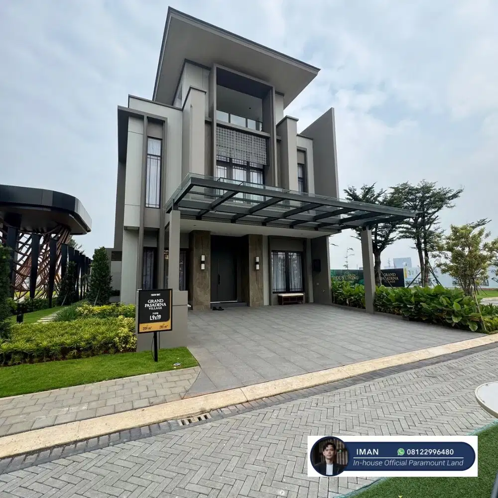 Rumah Mewah Grand Pasadena Village ( 9x19 ) Limited Unit