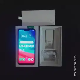 oppo a3s ram 6gb • 128gb biru tua ._