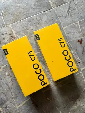 poco c75 baru new bnib resmi 8/256 warna green