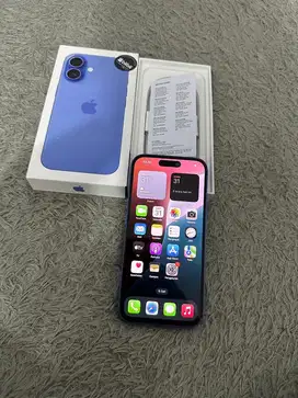 Iphone 16 128gb Ultra Marine IBOX Garansi On Juli 2026