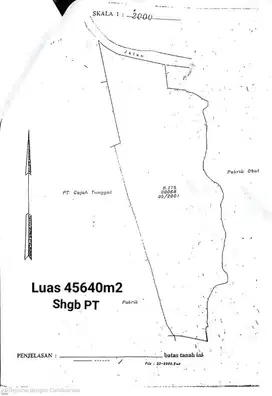 Tanah dijalan utama Jatiuwung