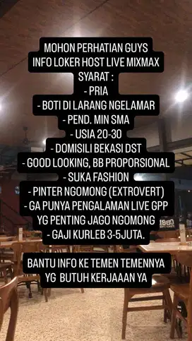 HOST LIVE STREAMING TIKTOK DAN SHOPEE
