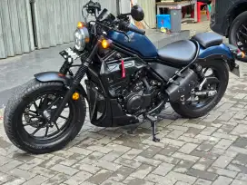 Moge Cruiser Honda CMX Rebel 500 th 2021 Pmk Odo 3rb Like New Modif