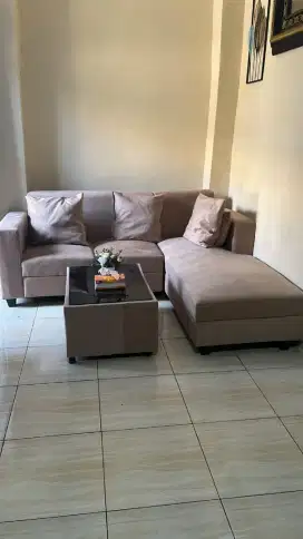 Sofa L Minimalis Ruangtamu Cantik Murah..