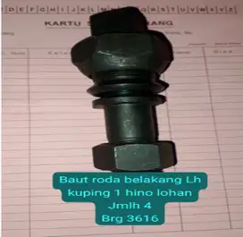 JUAL Baut Roda Belakang Truk Hino