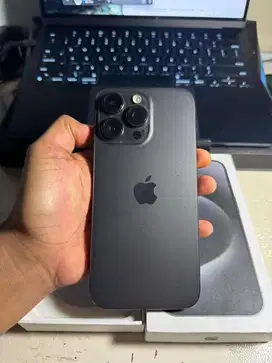Iphone 15 promax 512gb inter all operator Black titanium