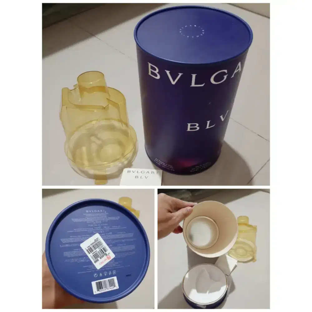 Kaleng Parfume BVLGARI Original
