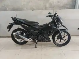 SATRIA FU 2016 HITAM DOFF