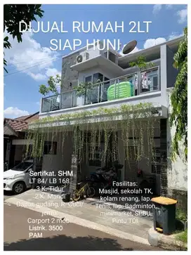 Dijual rumah di Mutiara Sentul hanya 5 mnt ke pintu tol Jagorawi