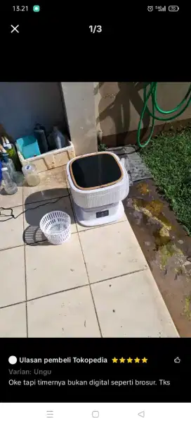 Dijual mesin cuci baru