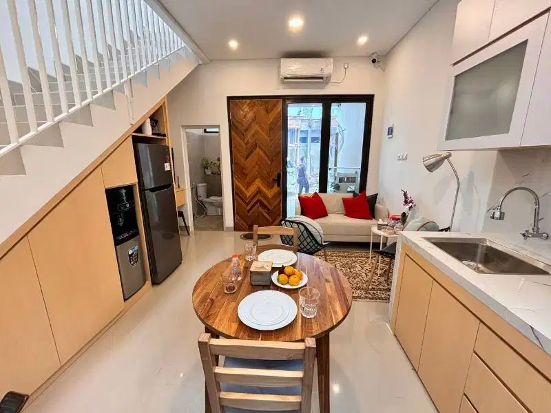 RUMAH MINIMALIS ESTETIK  DENGAN TIPE SCANDINAVIAN.